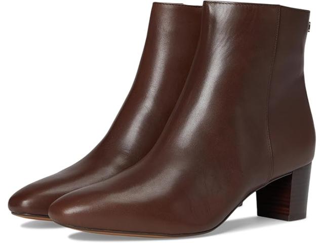 (取寄) ローレン ラルフローレン レディース デミ カーフスキン ブーティ Lauren Ralph Lauren women Demi Calfskin Bootie Dark Hickory
