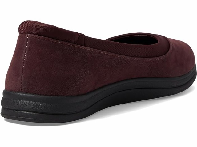 (取寄) クラークス レディース ブリーズ アイラ Clarks women Clarks Breeze Ayla Burgundy Syntheticの通販は