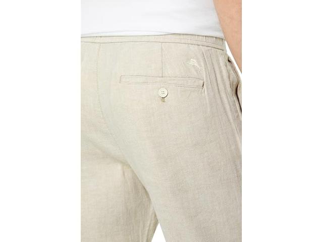 取寄) トミーバハマ メンズ ビーチ コースト リネン プル-オン パンツ
