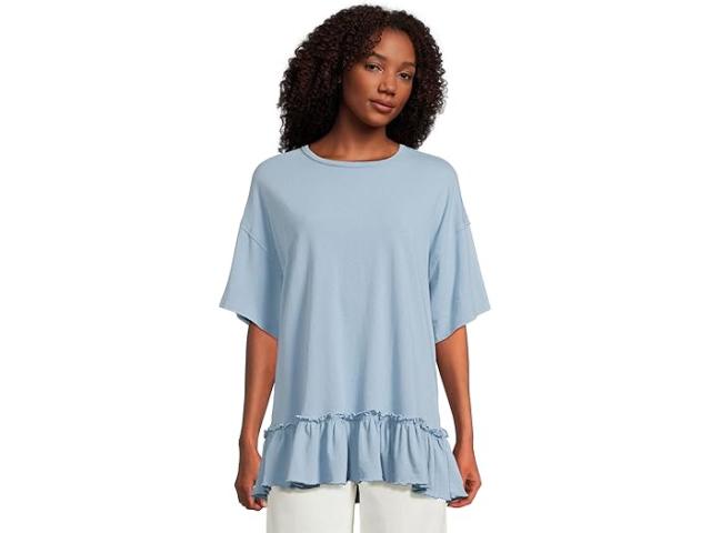 (取寄) フリーピープル レディース ホワイ イエス ティー Free People women Why Yes Tee Milky Blue