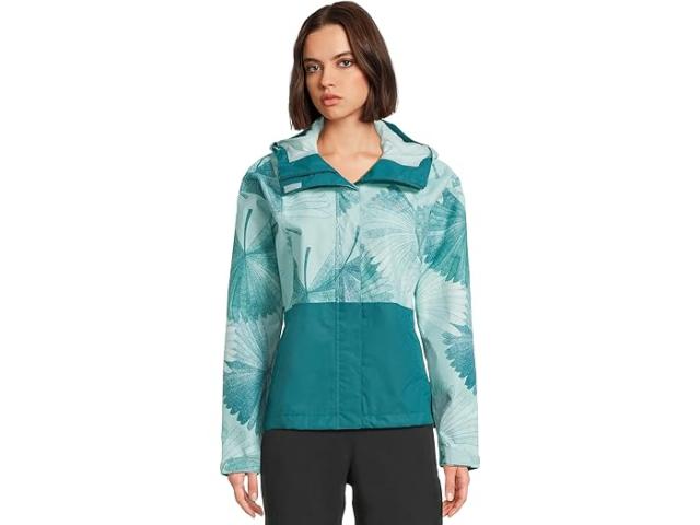 (取寄) コロンビア レディース ハイクバウンド プリンテッド ジャケット Columbia women Hikebound Printed Jacket Spray Rays/ Blue