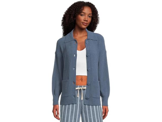 (取寄) アグ レディース カーディガン ライト UGG women Junipher Cardigan Lite Desert Blue