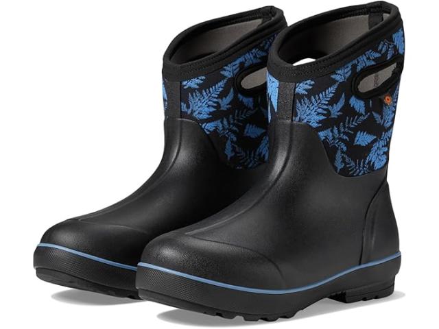(取寄) ボグス レディース クラシック リ ミッド - フェーンズ Bogs women Bogs Classic II Mid - Ferns Black Multiの通販は