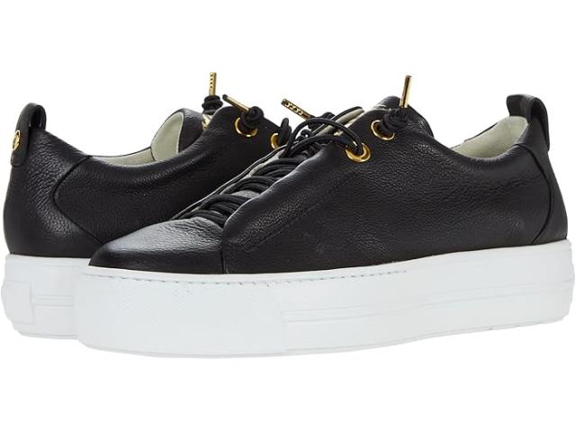 (取寄) ポールグリーン レディース フェイ スニーカー Paul Green women Faye Sneaker Black Gold Combo