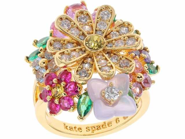(取寄) ケイトスペード レディース ブルームス カクテル リング Kate Spade New York women Bursting Blooms Cocktail Ring Multiの通販は