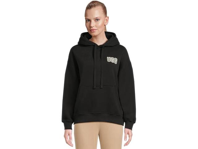 (取寄) アグ レディース アグ ロゴ ブーディ UGG women Ugg Logo Hoodie Black