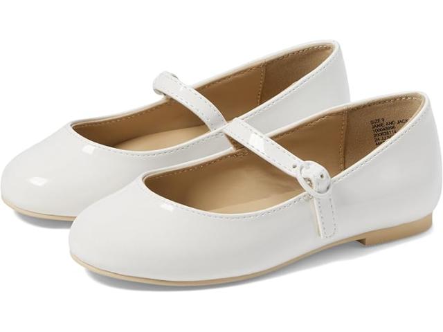 (取寄) ジャニー アンド ジャック ガールズ メアリー ジーン フラッツ (トドラー/リトル キッド/ビッグ キッド) Janie and Jack girls Janie and Jack Mary Jane Flat (Toddler/Little Kid/Big Kid) Whiteの通販は