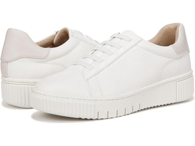 (取寄) ナチュラライザー レディース ティア ステップ-イン Naturalizer women Naturalizer Tia Step-In White Faux Leather