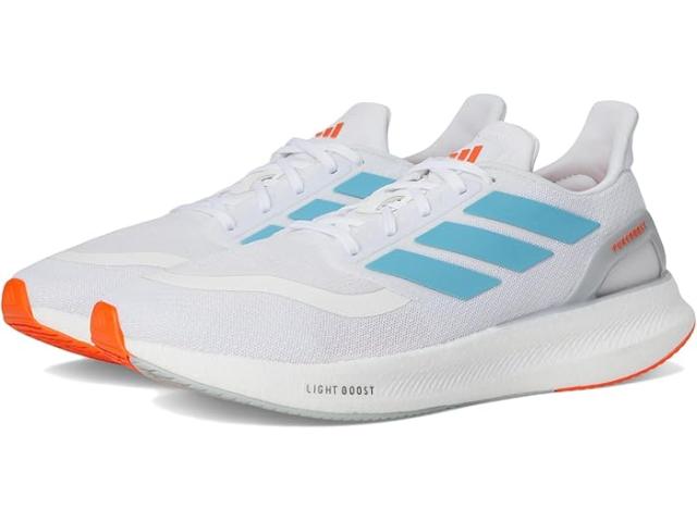 (取寄) アディダス ランニング メンズ ピュアブースト 5 ランニング シューズ adidas Running men Pureboost 5 Running Shoes White/Preloved Ink/Impact Orange