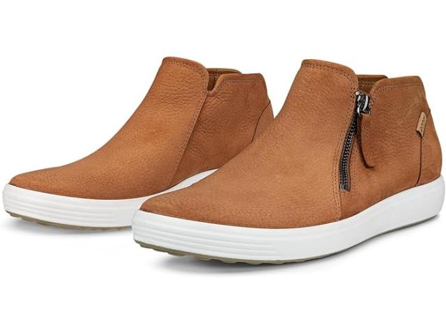 (取寄) エコー レディース ソフト 7 ロー カット ジップ ブーティ ECCO women Soft 7 Low Cut Zip Bootie Cashmere