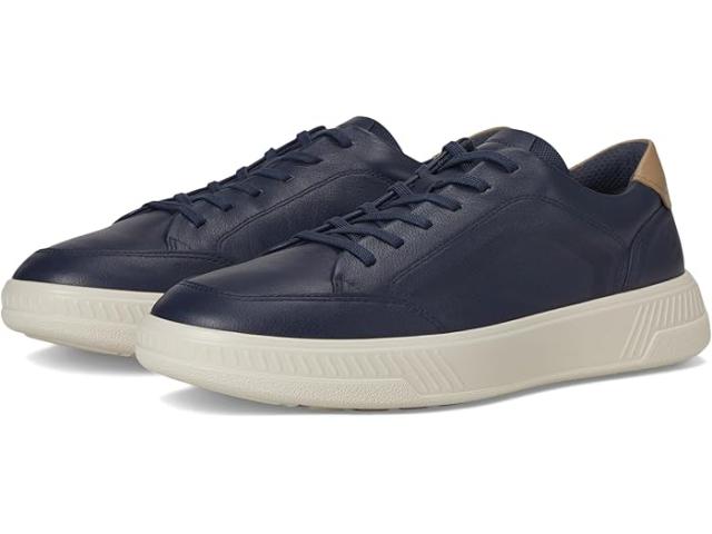 (取寄) エコー メンズ ムーブ レトロ スニーカー ECCO men Move Retro Sneakers Marine/Honey Mustard