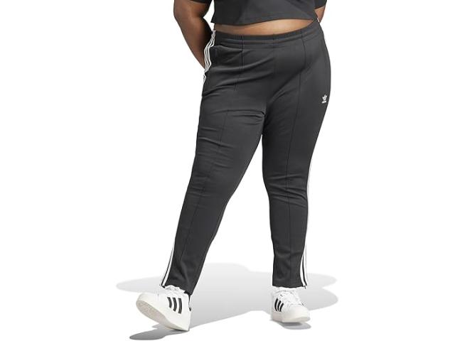 (取寄) アディダス オリジナルス レディース プラス サイズ スーパースター トラック パンツ adidas Originals women adidas Originals Plus Size Superstar Track Pants Black 1の通販は 15,580円