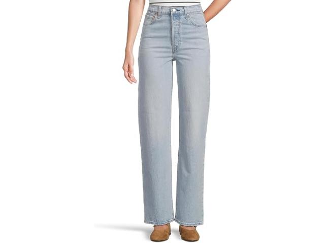 (取寄) リーバイス プレミアム レディース リブケージ フル レングス Levi's Premium women Ribcage Full Length Blasted Stone Clean Psk