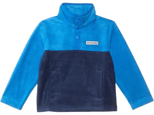 (取寄) コロンビア キッズ キッズ スティーンズ マウンテン リ 1/4 スナップ フリース プルオーバー (リトル キッド/ビッグ キッド) Columbia Kids kids Steens Mountain II 1/4 Snap Fleece Pullover (Little Kid/Big Kid) Collegiate Navy/Bright Indigoの通販は