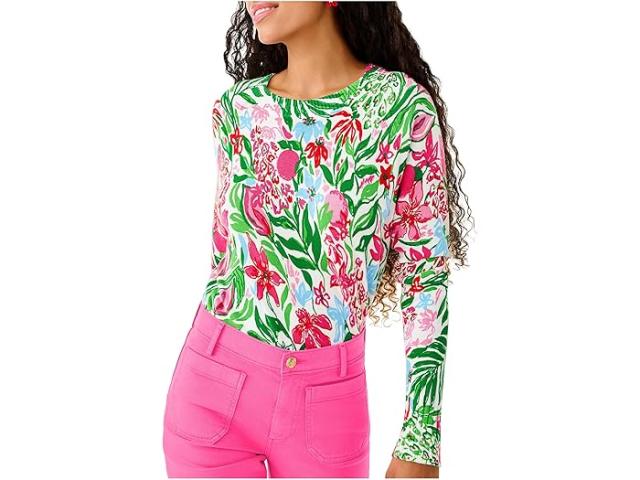(取寄) リリー ピュリッツァー レディース サリマ セーター Lilly Pulitzer women Salima Sweater Glowing Gardens
