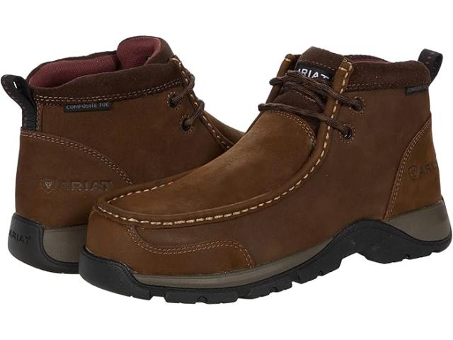 (取寄) アリアット レディース エッジ LTE モック Ariat women Edge LTE Moc Dark Brown