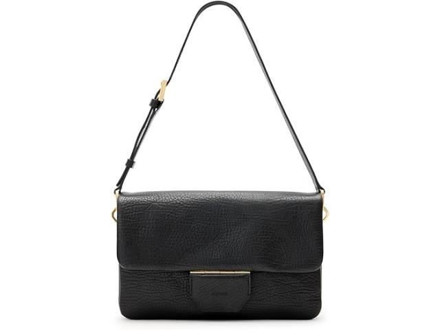 (取寄) オールセインツ レディース グレイン ショルダー AllSaints women Ondine Grain Shoulder Black