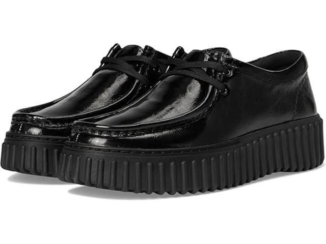 (取寄) クラークス レディース トーヒル ビー Clarks women Torhill Bee Black Patent Leather