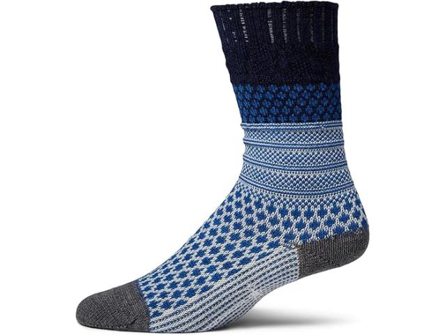 (取寄) スマートウール レディース エブリデイ ポップコーン ケーブル クルー ソックス Smartwool women Smartwool Everyday Popcorn Cable Crew Socks Deep Navy