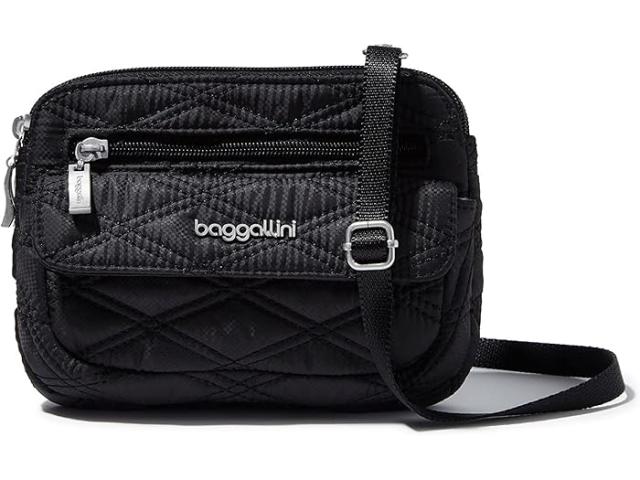 (取寄) バッガリーニ レディース モダン エブリウェア ミニ Baggallini women Baggallini Modern Everywhere Mini Black Quiltの通販は