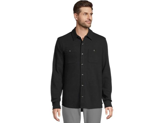 (取寄) トラヴィスマシュー メンズ クラウド ワッフル ボタン TravisMathew men Cloud Waffle Button Black