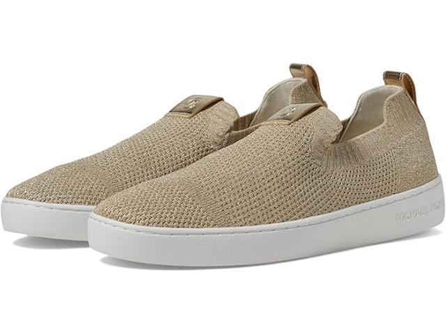 (取寄) マイケルコース レディース ユノ ニット スリップ-オン MICHAEL Michael Kors women MICHAEL Michael Kors Juno Knit Slip-On Pale Gold 1の通販は 20,600円
