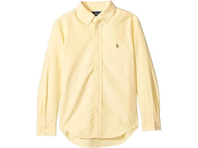 (取寄) ラルフローレン キッズ キッズ コットン オックスフォード スポーツ シャツ (リトル キッズ) Polo Ralph Lauren Kids kids Polo Ralph Lauren Kids Cotton Oxford Sport Shirt (Little Kids) Yellowの通販は