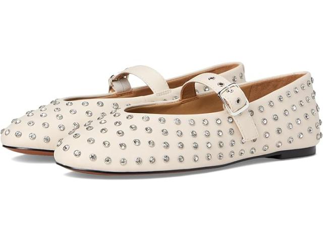 (取寄) メイドウェル レディース ヘラ グロメット メアリー ジーン フラッツ - ベゼル クリス Madewell women Madewell Hera Grommet Mary Jane Flat - Bezel Crys Ecruの通販は 28,490円