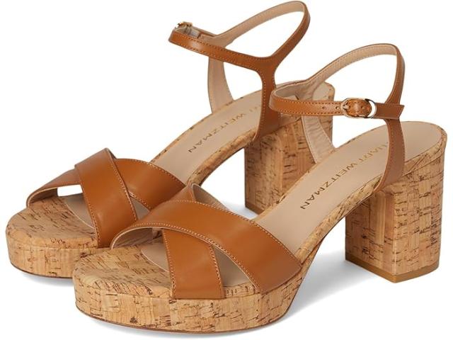 (取寄) スチュアート ワイツマン レディース デイナ プラットフォーム 80 Stuart Weitzman women Dayna Platform 80 Macchiato