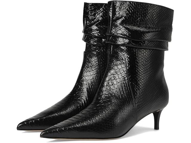 (取寄) マイケルコース レディース ドーン ヒールド ブーティ MICHAEL Michael Kors women Dawn Heeled Bootie Black