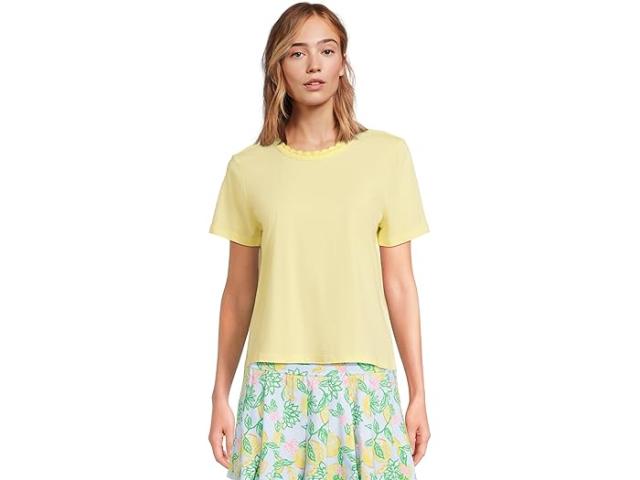 (取寄) リリー ピュリッツァー レディース クローシェ トリムド Lilly Pulitzer women Clairmont Crochet Trimmed Limoncello