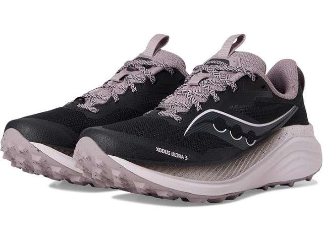 (取寄) サッカニー レディース エクソダス ウルトラ 3 Saucony women Xodus Ultra 3 Black/Quailの通販は 33,547円