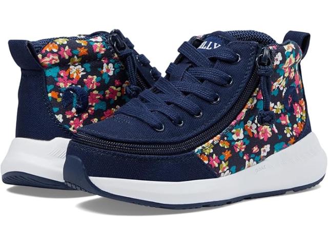 (取寄) ビリーフットウェア キッズ キッズ ビリー ゴート クラシック ハイ (トドラー) BILLY Footwear Kids kids BILLY Goat Classic High (Toddler) Navy Floralの通販はベビー靴
