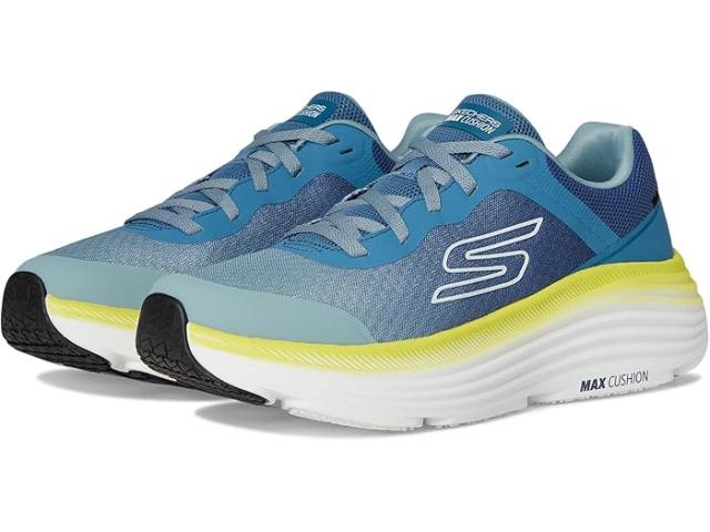 (取寄) スケッチャーズ メンズ マックス クッショニニグ エンデバー SKECHERS men Max Cushioning Endeavour Navy/Lime