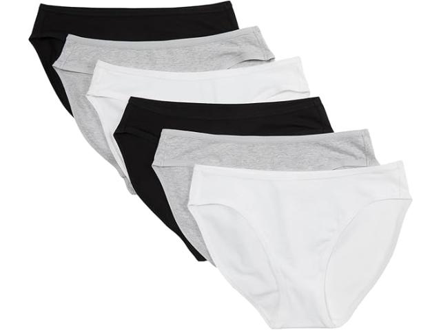 (取寄) パクト レディース クラシック フィット ビキニ 6-パック PACT women Classic Fit Bikini 6-Pack Cool Neutrals