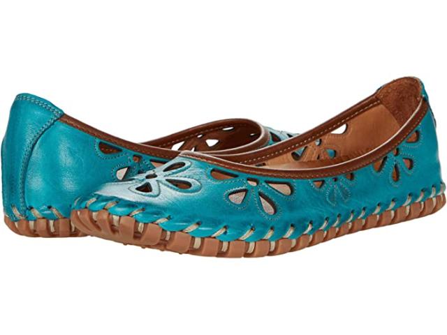 (取寄) スプリング ステップ レディース レイリー Spring Step women Spring Step Rayely Turquoise Leather