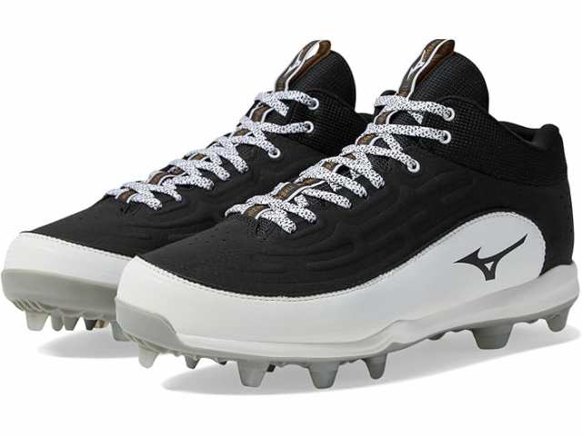 (取寄) ミズノ メンズ アンビション 3 ミッド TPU Mizuno men Mizuno Ambition 3 Mid TPU Black/Whiteの通販は