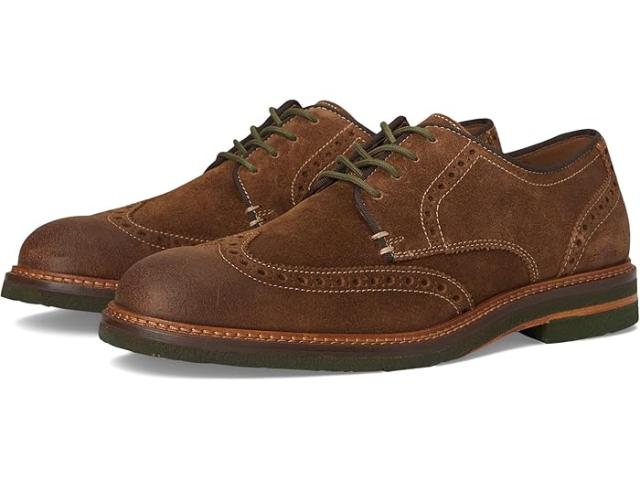(取寄) ジョンストン&マーフィー メンズ カルダー ウィングチップ Johnston & Murphy men Calder Wingtip Snuff Waxed Suede