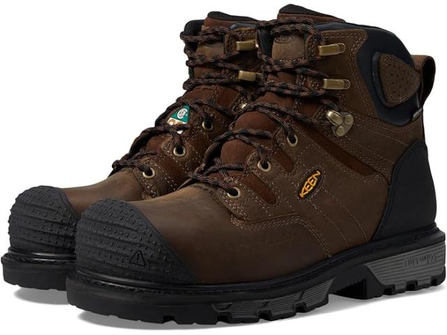 (取寄) キーン ユーティリティ メンズ CSA カムデン 6 ウォータープルーフ KEEN Utility men KEEN Utility CSA Camden 6" Waterproof Dark Earth/Blackの通販は