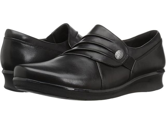(取寄) クラークス レディース ホープ ロクサーヌ Clarks women Hope Roxanne Black Leather