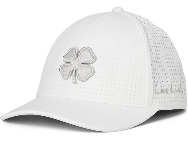 (取寄) ブラッククローバー パーフ 14 ハット Black Clover Perf 14 Hat White Perforated Hat/3d Silver Clover