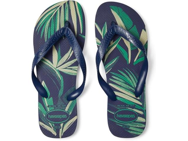 (取寄) ハワイアナス メンズ トップ アロハ サンダル Havaianas men Havaianas Top Aloha Sandal Navy/Greenの通販は 10,218円