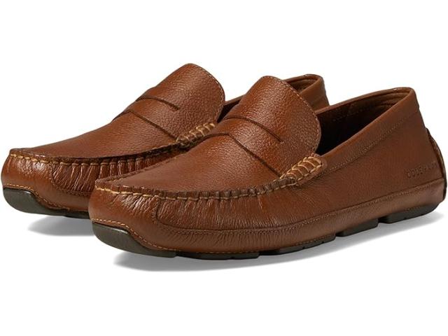 (取寄) コールハーン メンズ ワイアット ペニー ドライバ Cole Haan men Cole Haan Wyatt Penny D British Tan/Nicotine