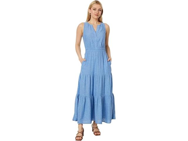 (取寄) ニックゾー レディース ルンバ リネン デイドリーム ドレス NIC+ZOE women NIC+ZOE Rumba Linen Daydream Dress Blue Mixの通販は 57,320円