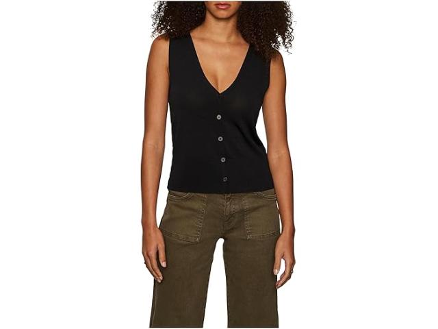 (取寄) サンクチュアリ レディース ニット ボタン フロント Sanctuary women Knitted Button Front Black