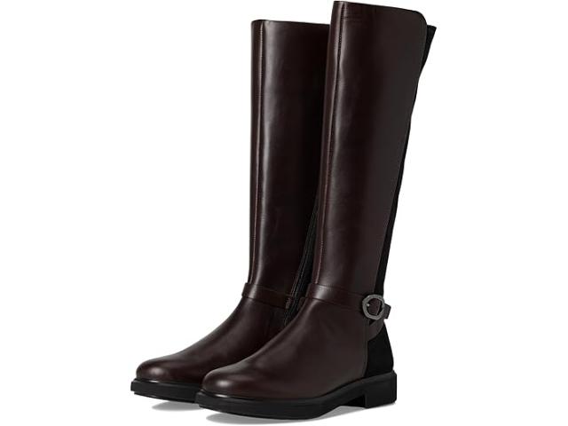 (取寄) エコー レディース アムステルダム トール ブーツ ECCO women Metropole Amsterdam Tall Boots Mocha/Black