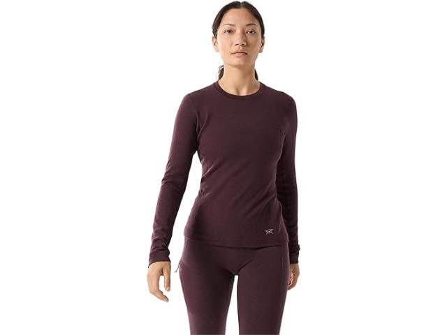 (取寄) アークテリクス レディース メリノ ウール クルー Arc'teryx women Arc'teryx Satoro Merino Wool Crew Phantasm