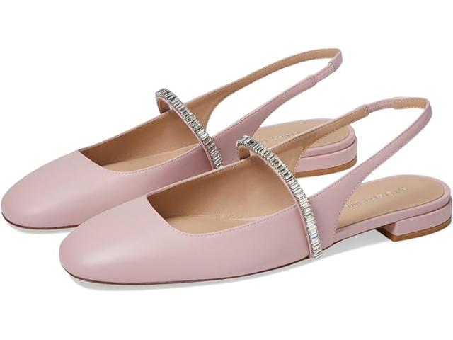 (取寄) スチュアート ワイツマン レディース ステファニー スリングバック フラッツ Stuart Weitzman women Stuart Weitzman Stefanie Slingback Flat Ballet/Clearの通販は