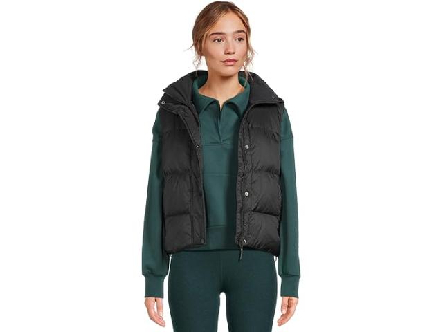 (取寄) ビヨンドヨガ レディース ビッグ コージー パファー ベスト Beyond Yoga women Big Cozy Puffer Vest Black