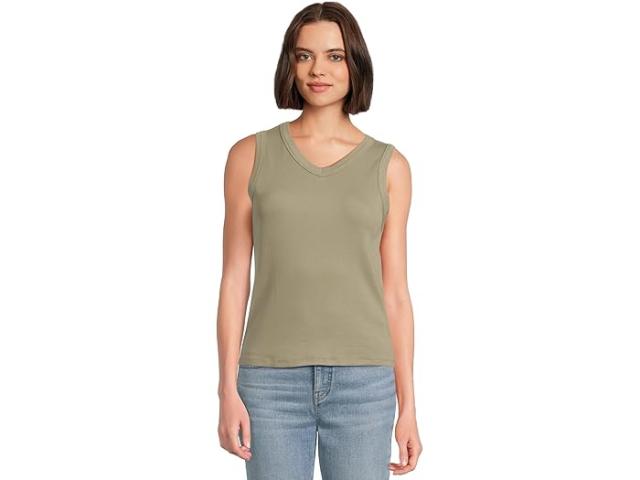 (取寄) メイドウェル レディース ブライトサイド ハイ V タンク Madewell women Brightside High V Tank Faded Fatigue